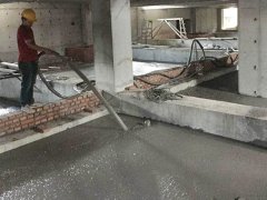 武汉碧桂园欧洲小镇酒店泡沫混凝土填充项目